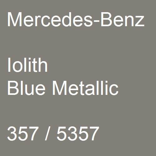 Mercedes-Benz, Iolith Blue Metallic, 357 / 5357.